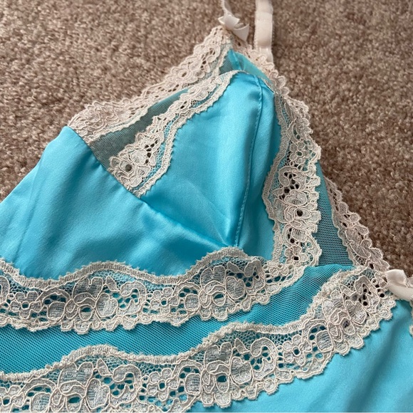 Dolce & Gabbana Lace Satin Camisole Top Underwear - Picture 4 of 16